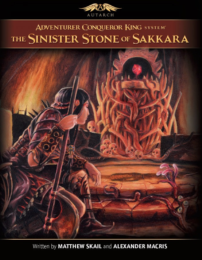 AX1 Sinister Stone of Sakkara (softcover)