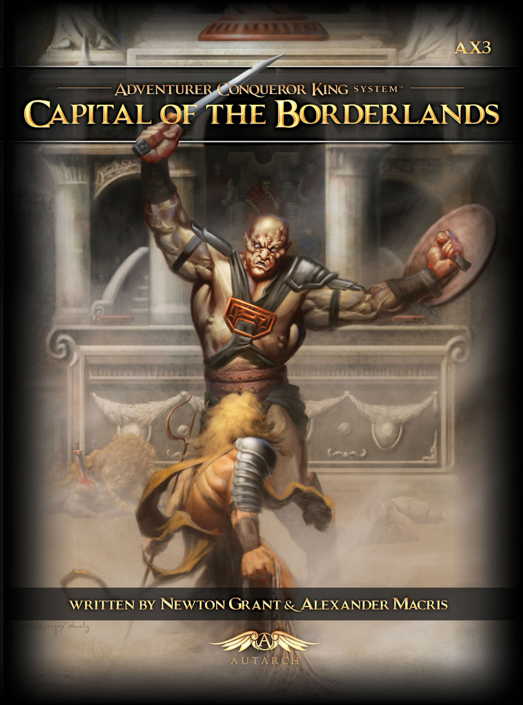 AX3 Capital of the Borderlands (softcover)